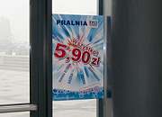 Kampania promocyjna "Wszystko 5,90", plakat - Pralnia EkoExpress