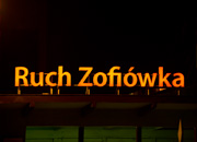  JSW SA "KWK Borynia-Zofiówka" Ruch Zofiówka - napis świetlny 3D