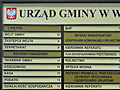 Tablica informacyjna - UG Walce